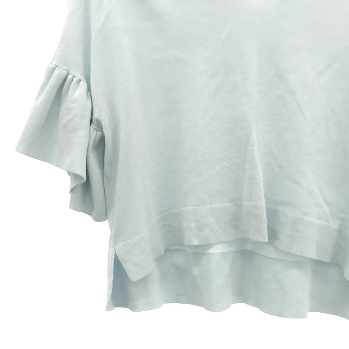 抽屜 | V領喇叭袖針織衫 | 1 |淺藍色 |女性的