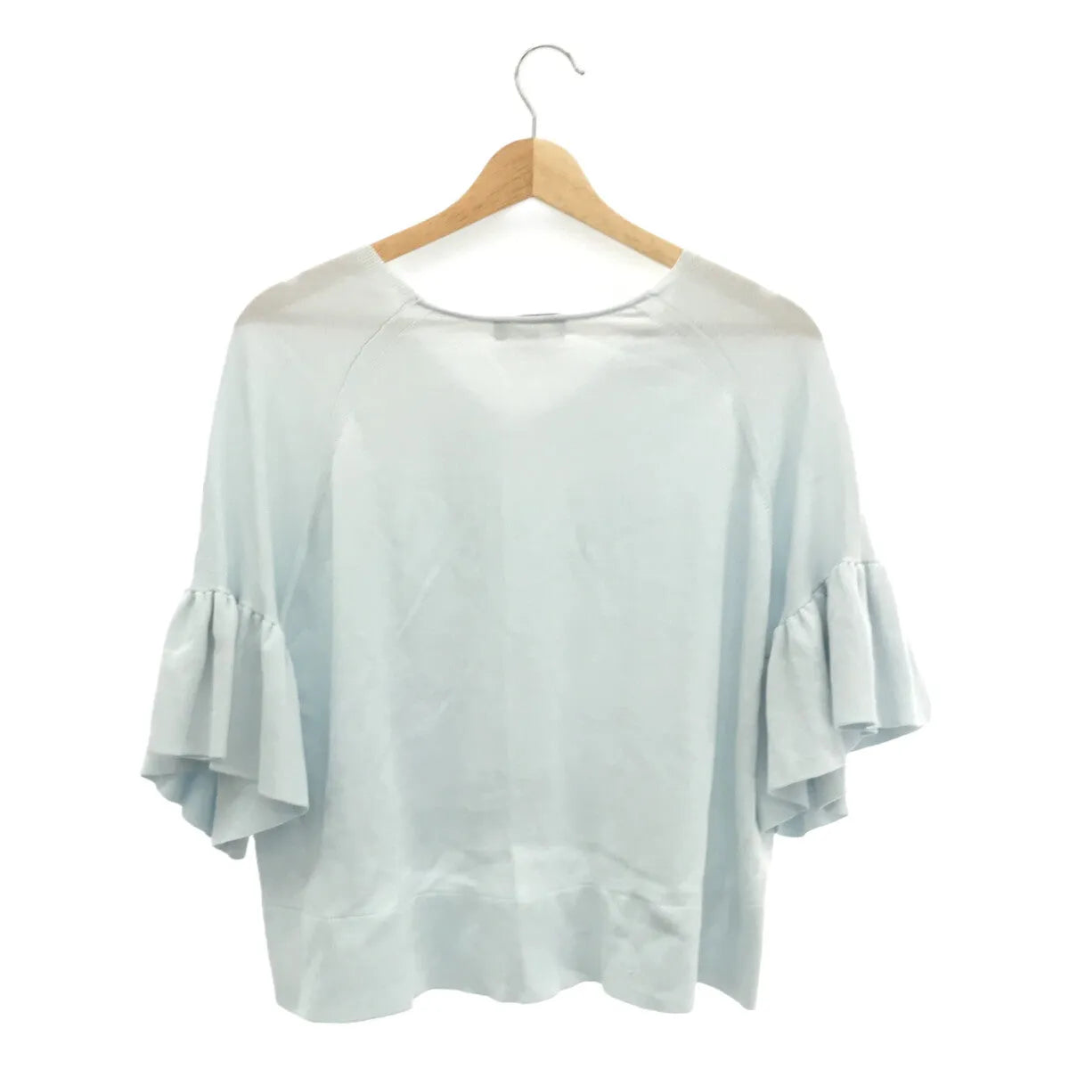 抽屜 | V領喇叭袖針織衫 | 1 |淺藍色 |女性的