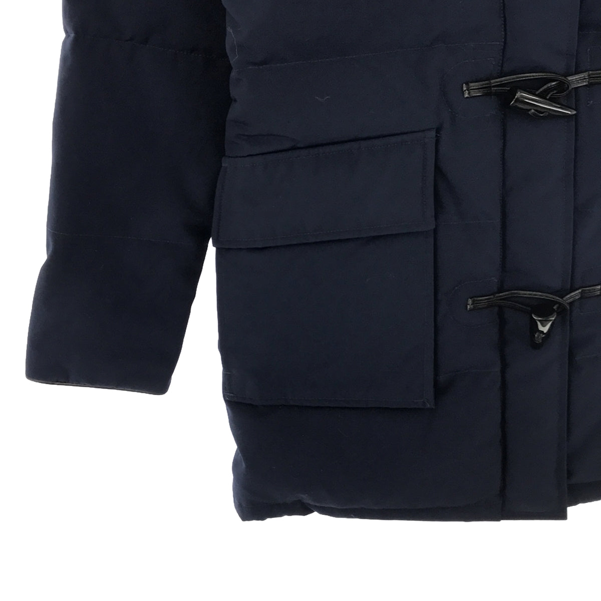 [New] Cape Heights | DALMENY JACKET | Down jacket hoodie with chin strap | S | Navy | Women's