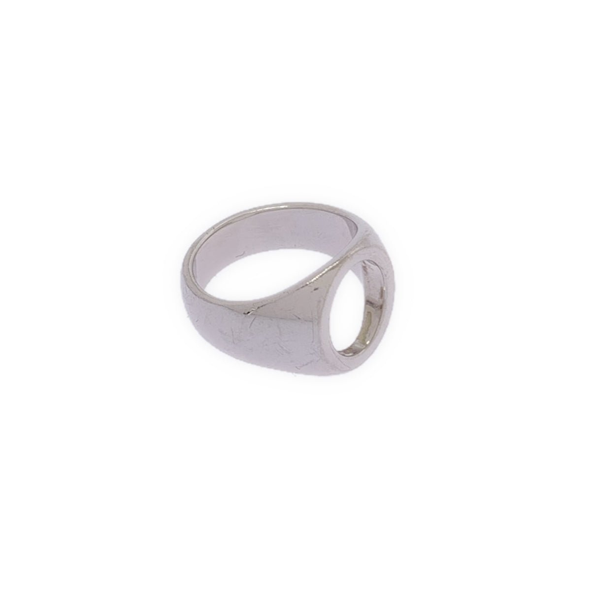 TOM WOOD | 橢圓形開口銀戒指 | 銀 | 男士