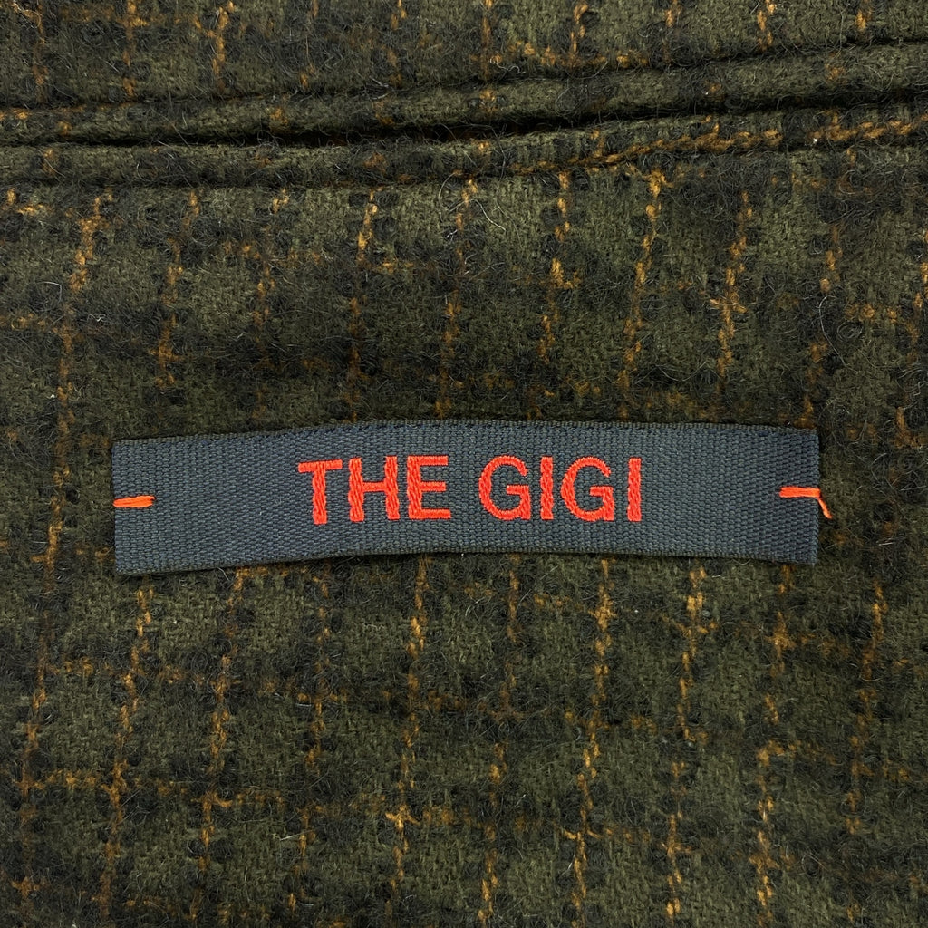 THE GIGI / ザ・ジジ | ツイード テーラード ジャケット | 50 | カーキ / ブラック | メンズ