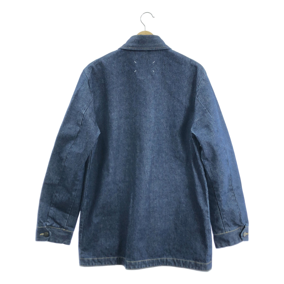 【美品】  Maison Margiela / メゾンマルジェラ | 2023AW | デニム カバーオール ジャケット | 38 | インディゴ | メンズ