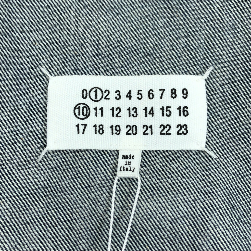 【美品】  Maison Margiela / メゾンマルジェラ | 2023AW | デニム カバーオール ジャケット | 38 | インディゴ | メンズ