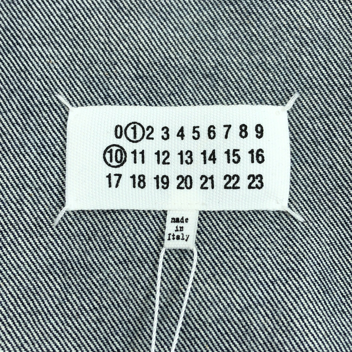 【美品】  Maison Margiela / メゾンマルジェラ | 2023AW | デニム カバーオール ジャケット | 38 | インディゴ | メンズ