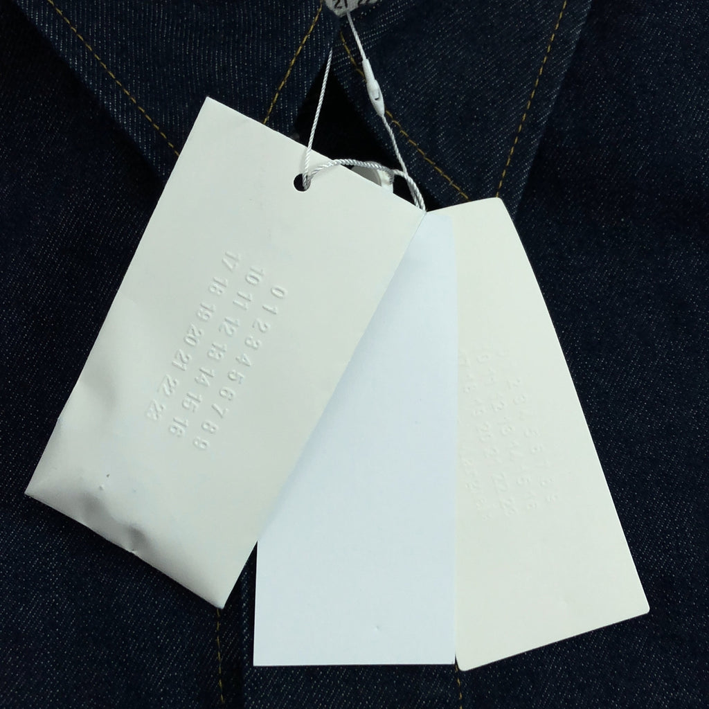 【美品】  Maison Margiela / メゾンマルジェラ | 2023AW | デニム カバーオール ジャケット | 38 | インディゴ | メンズ