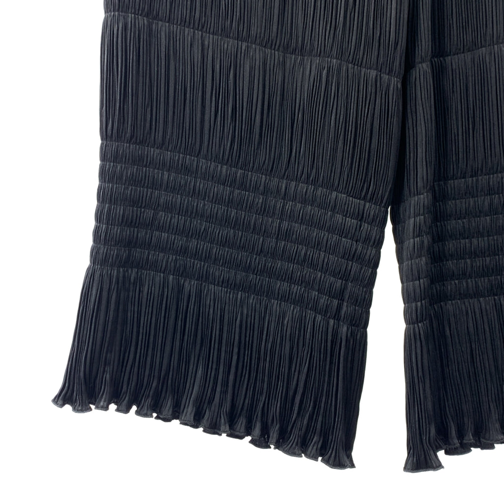 【美品】  TELMA / テルマ | バンブー プリーツパンツ | 36 | ブラック | レディース