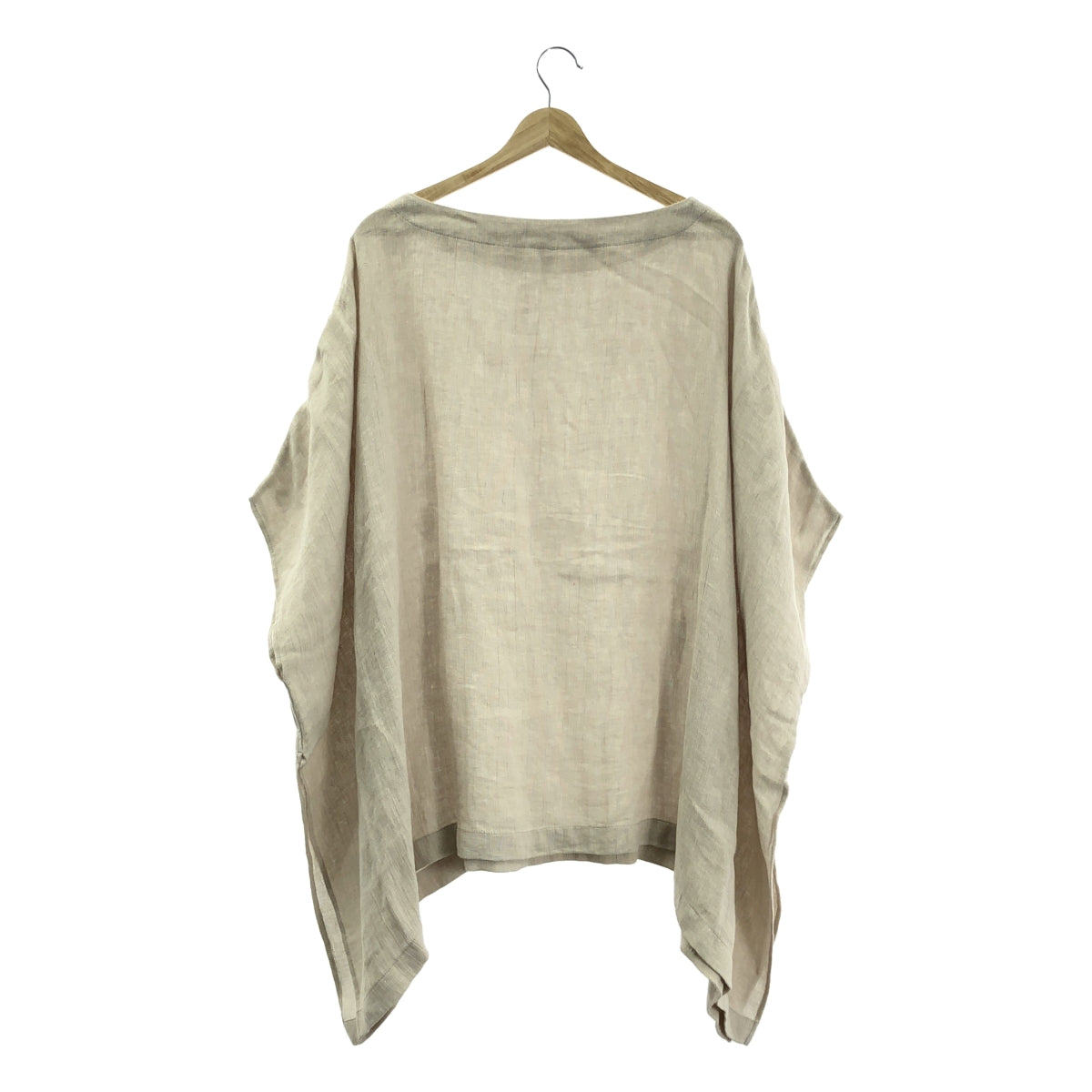 Plage / 플라주 | Poncho 린넨 블라우스 | F | 베이지 | 여성
