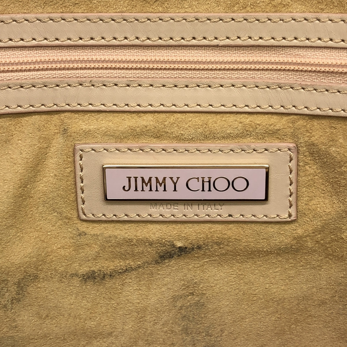 JIMMY CHOO / 지미추 | 가죽 보스턴 핸드백 |