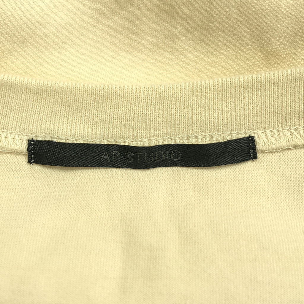 AP STUDIO / エーピーストゥディオ | 2024SS | コットン ビッグTシャツ | F | レディース