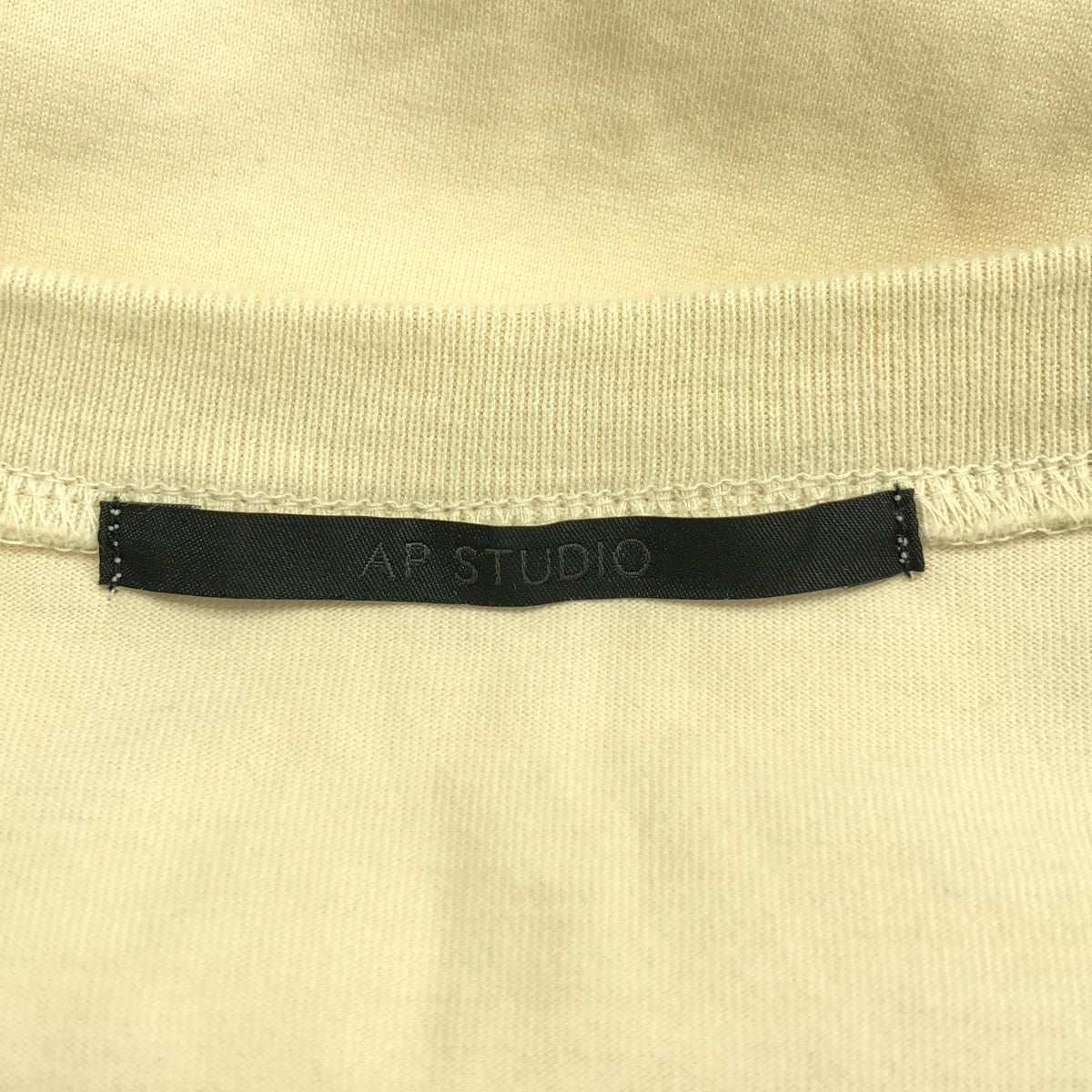 AP STUDIO / エーピーストゥディオ | 2024SS | コットン ビッグTシャツ | F | レディース