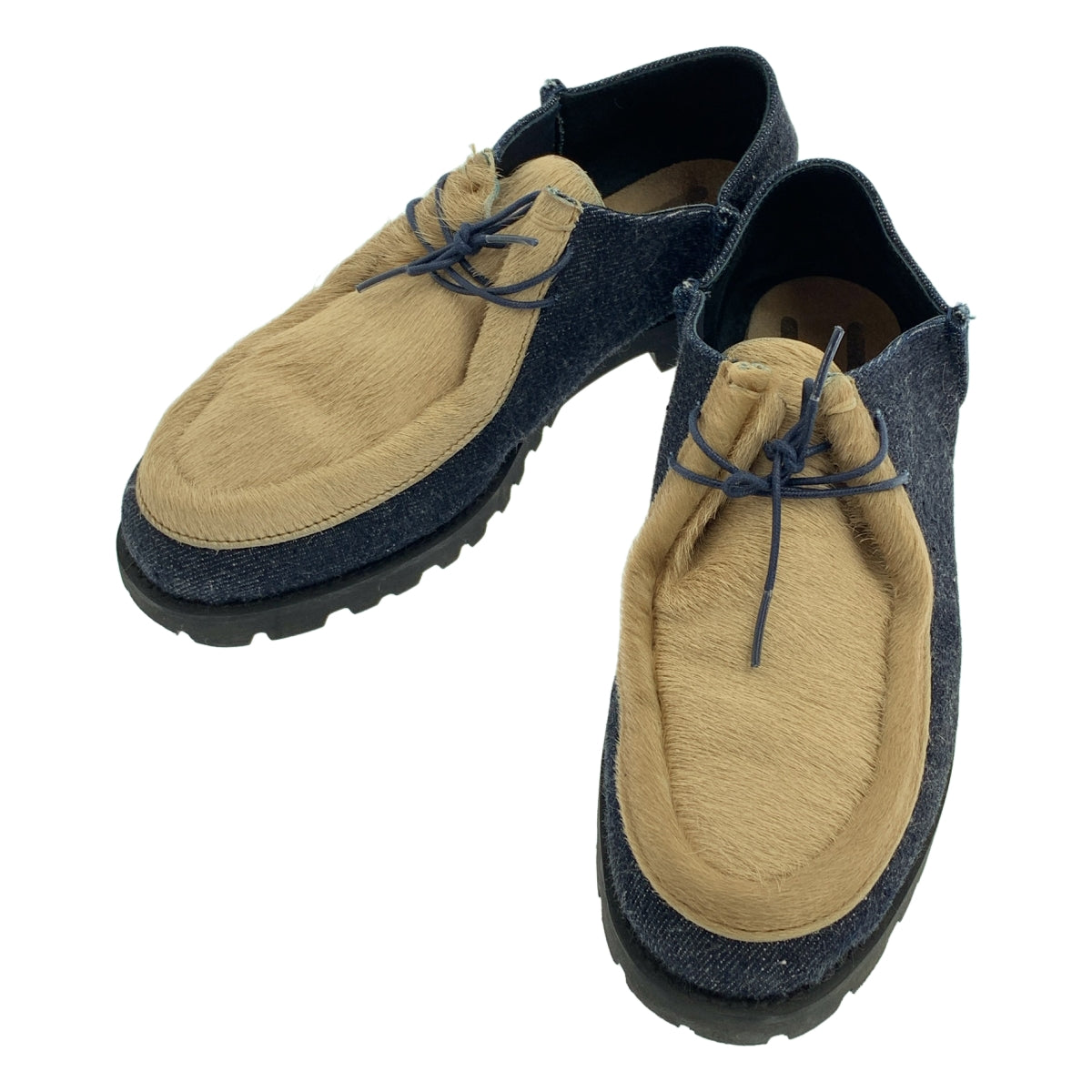 u-dot ユードット レオパード ハラコ ジップアップ シューズ u-dot ユードット レオパード ハラコ ジップアップ シューズ