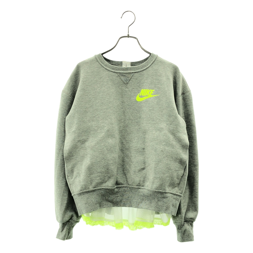 sacai / 사카이 | × NIKE 레이스 전환 스웨트 풀오버 | XS | 여성