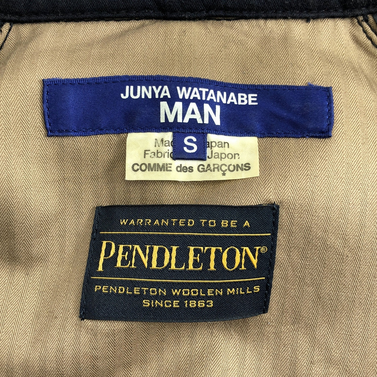 JUNYA WATANABE MAN / ジュンヤワタナベマン | 2022AW | ×PENDLETON ペンドルトン / ネイティブ柄 中綿 シャツブルゾン | S | マルチカラー | メンズ