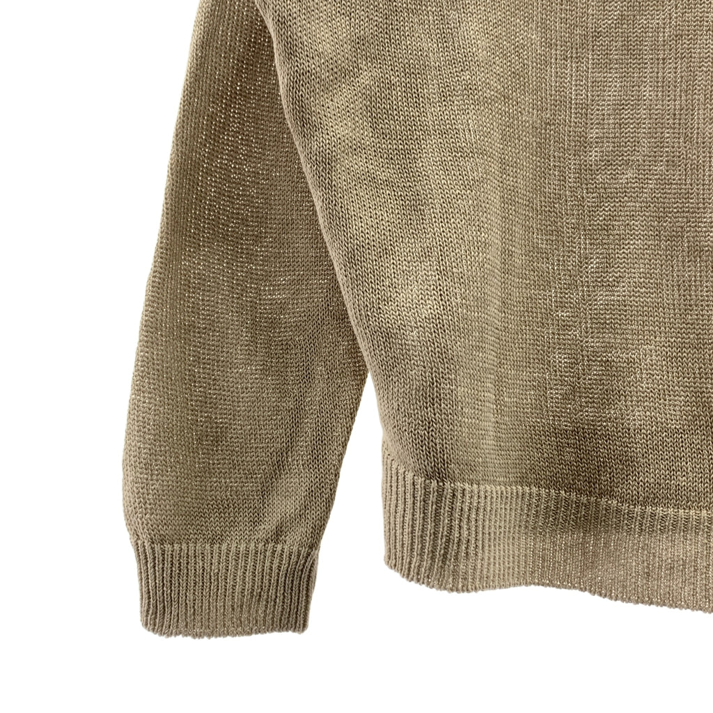 L'Appartement / アパルトモン | 2025SS | LINEN BF KNIT PULLOVER / リネン プルオーバー ニット | F | レディース