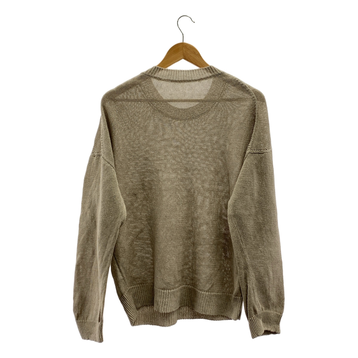 L'Appartement / アパルトモン | 2025SS | LINEN BF KNIT PULLOVER / リネン プルオーバー ニット | F | レディース