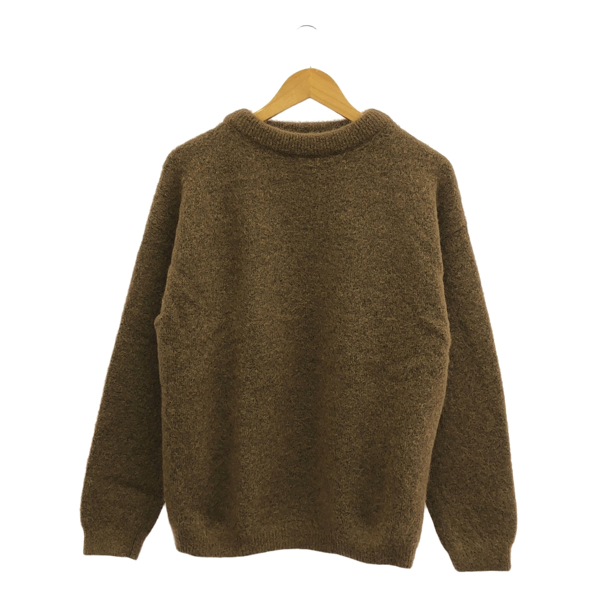 【美品】  Acne Studios / アクネストゥディオズ | クルーネックモヘヤニット | XS | ブラウン | レディース