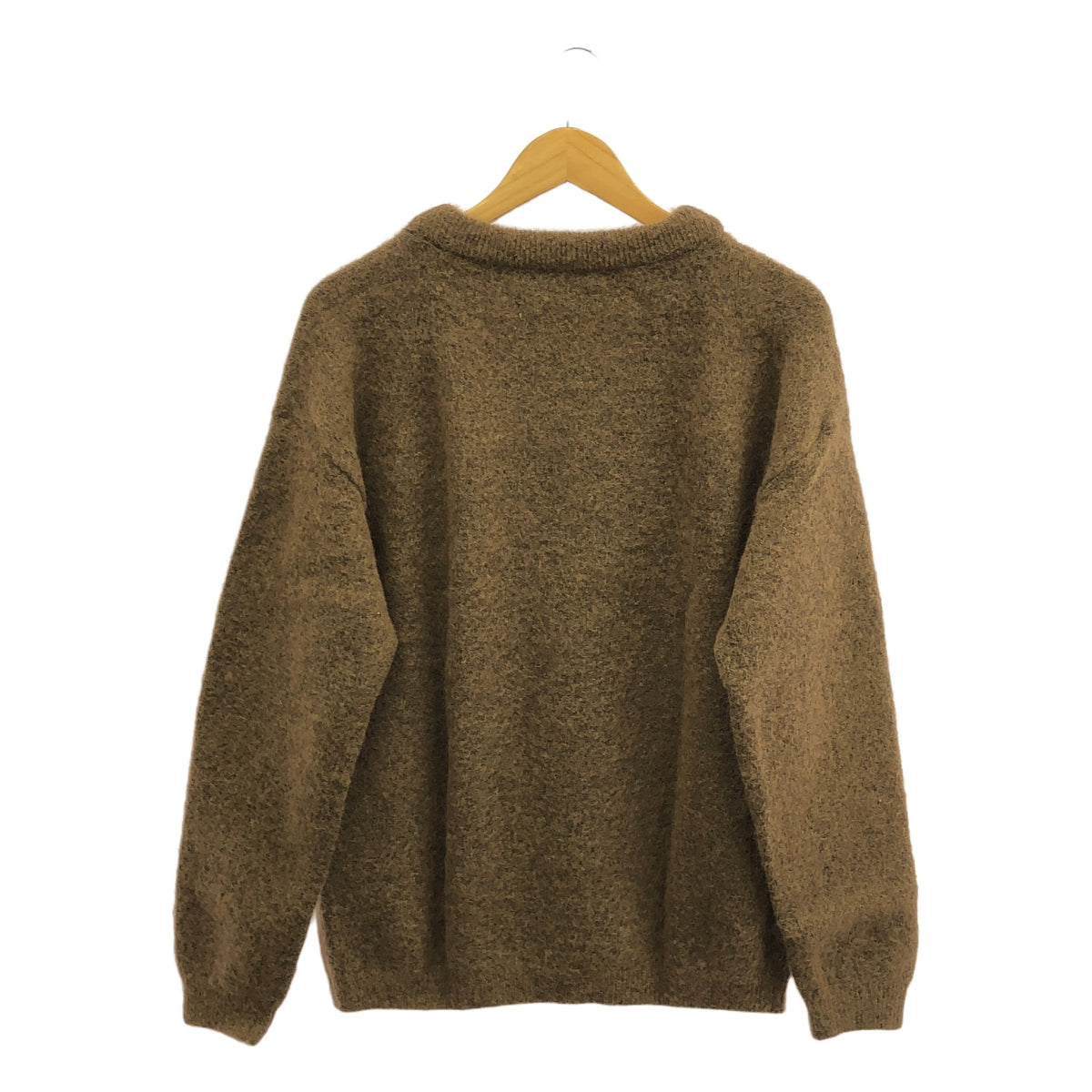 【美品】  Acne Studios / アクネストゥディオズ | クルーネックモヘヤニット | XS | ブラウン | レディース