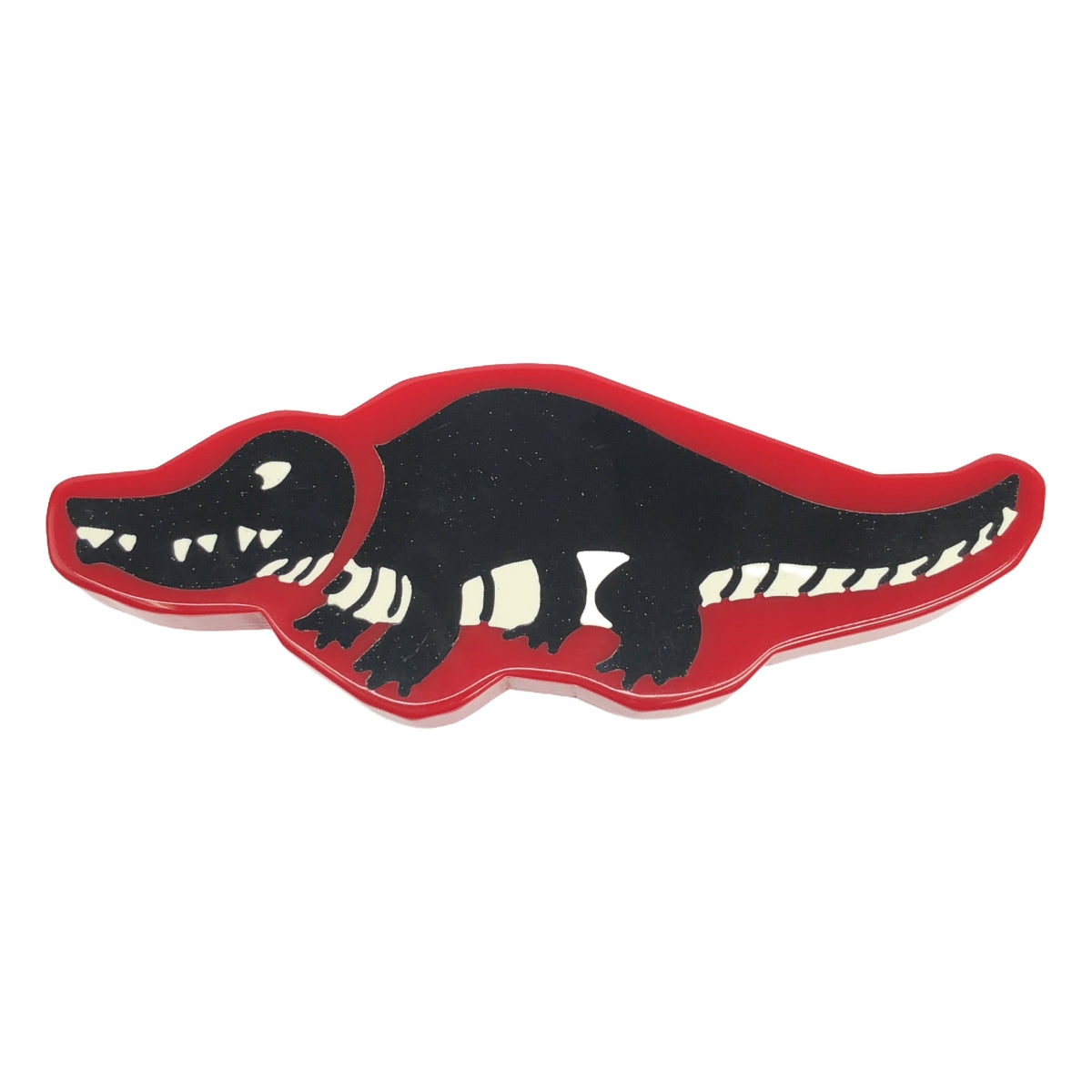 MARNI / Marni | Crocodile motif pin brooch |