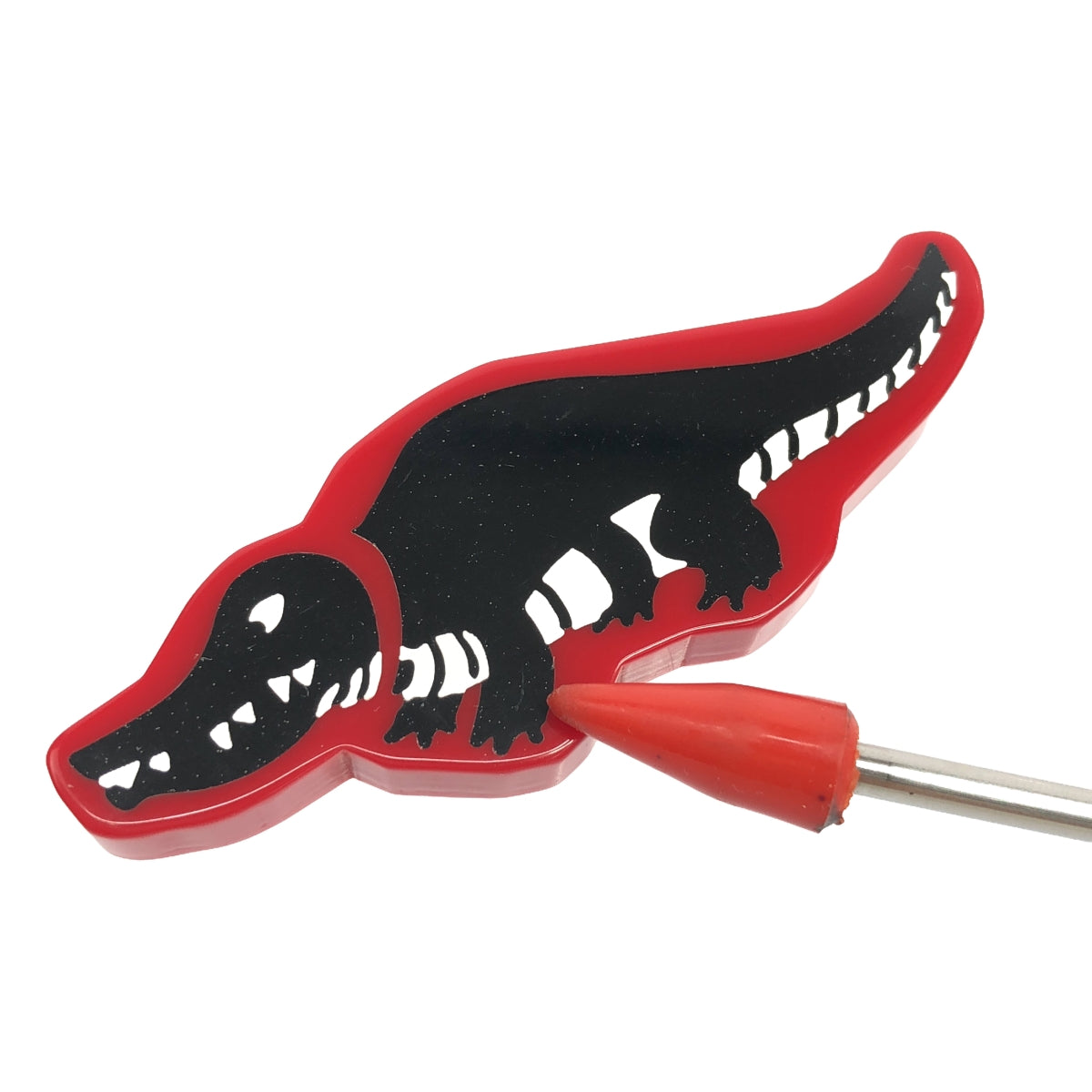 MARNI / Marni | Crocodile motif pin brooch |