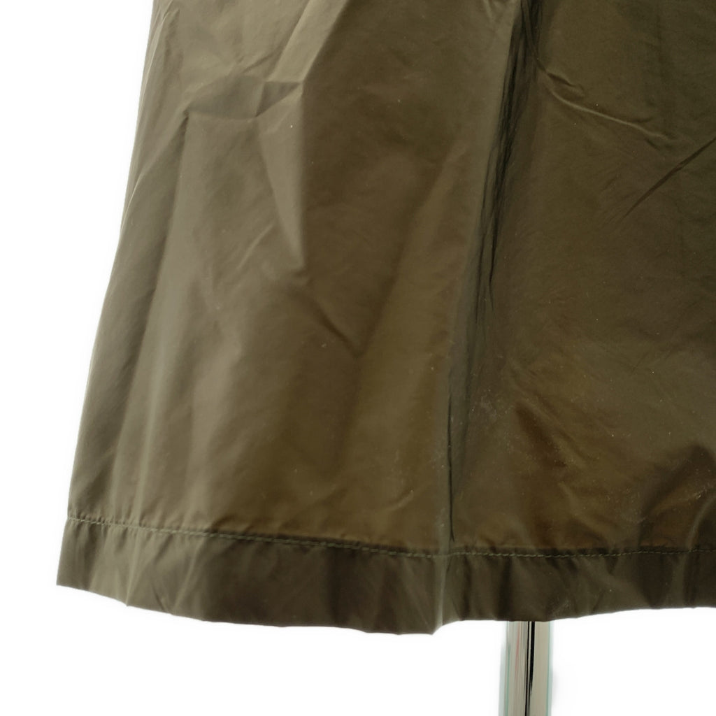 PRADA / 프라다 | 트라이앵글 로고 패치 벨트가 달린 트렌치 코트 | 36 | 여성