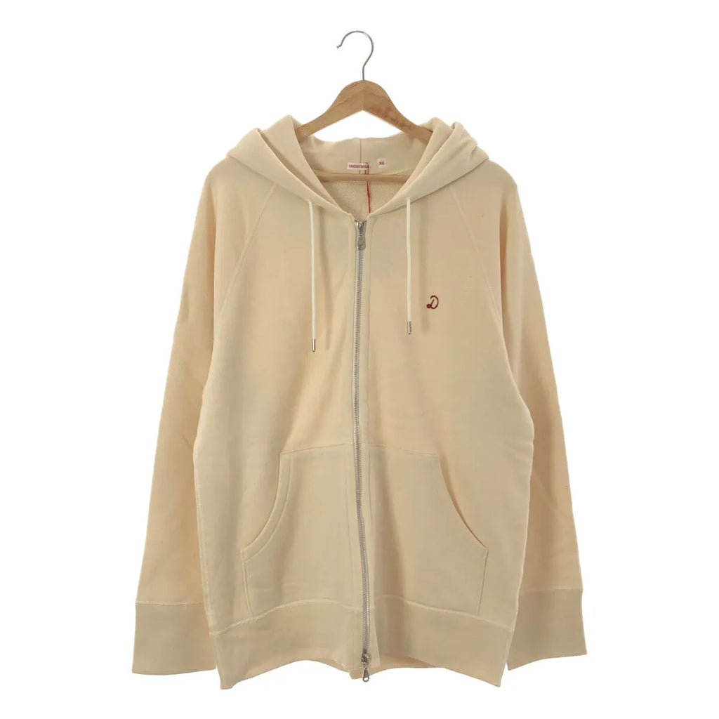 【美品】  DRESSTERIOR / ドレステリア | 吊裏ライトジップアップパーカー ユニセックス | XL | アイボリー | レディース