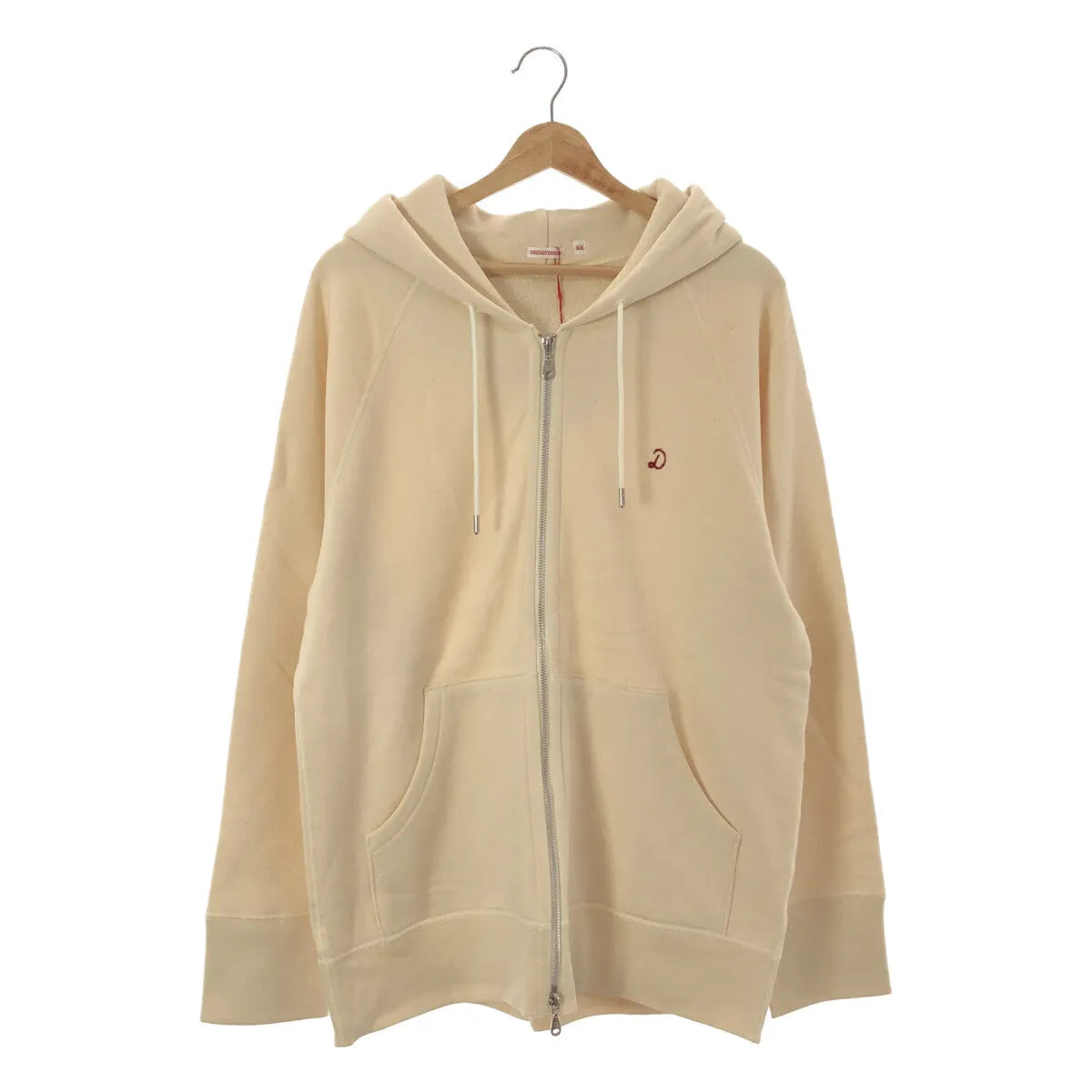 【美品】  DRESSTERIOR / ドレステリア | 吊裏ライトジップアップパーカー ユニセックス | XL | アイボリー | レディース