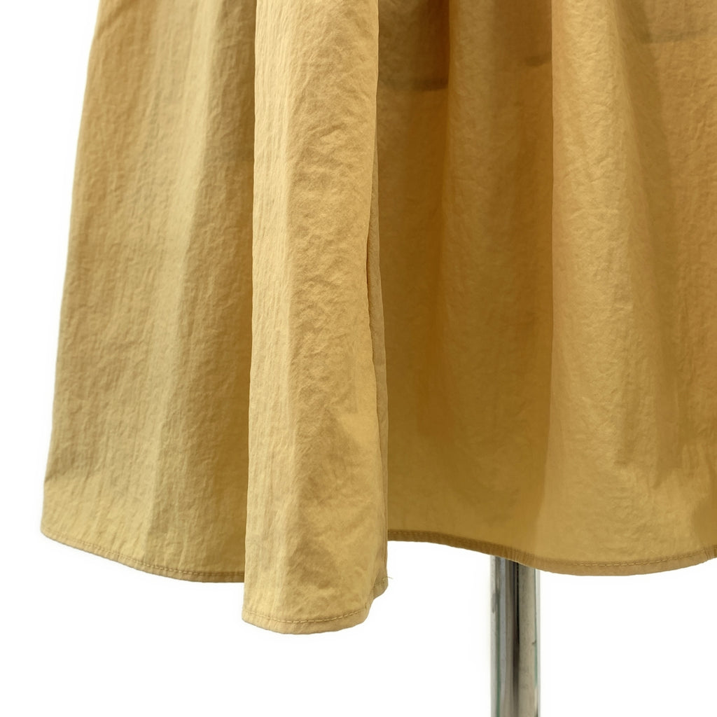 LOHEN / ローヘン | ローウエスト ギャザー ノースリーブ ワンピース | F | レディース