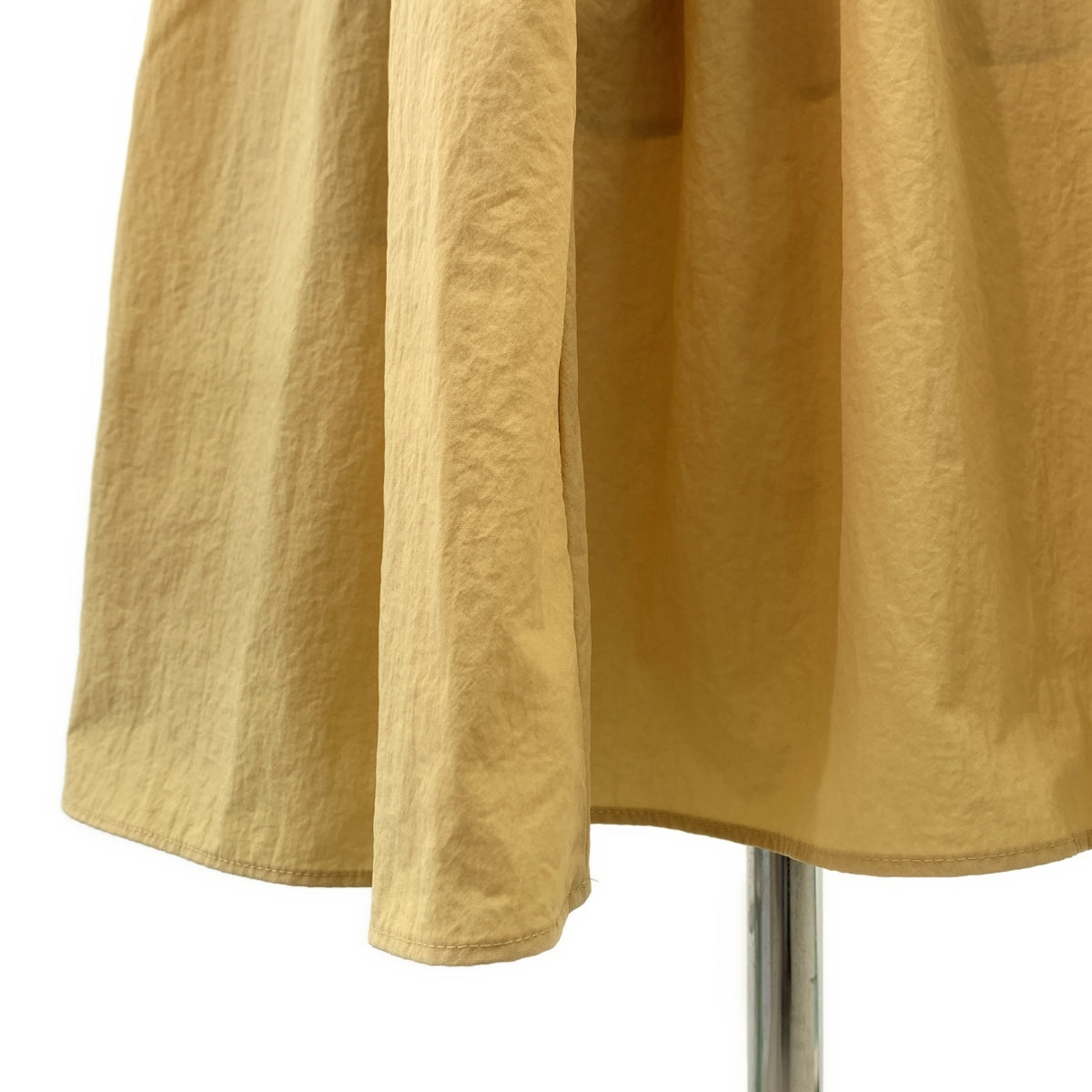 LOHEN / ローヘン | ローウエスト ギャザー ノースリーブ ワンピース | F | レディース