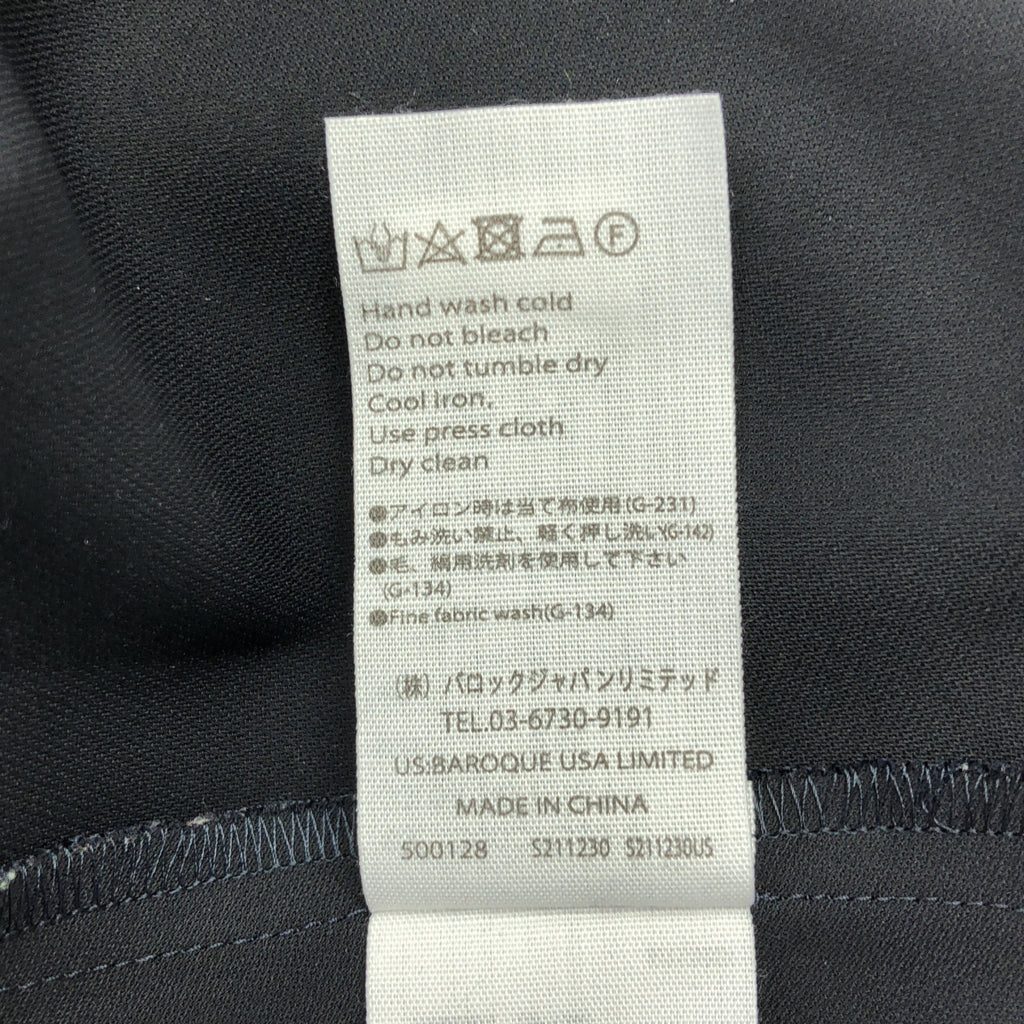 ENFOLD / エンフォルド | ダブルクロス ハイネック ブラウス | 38 | ネイビー | レディース