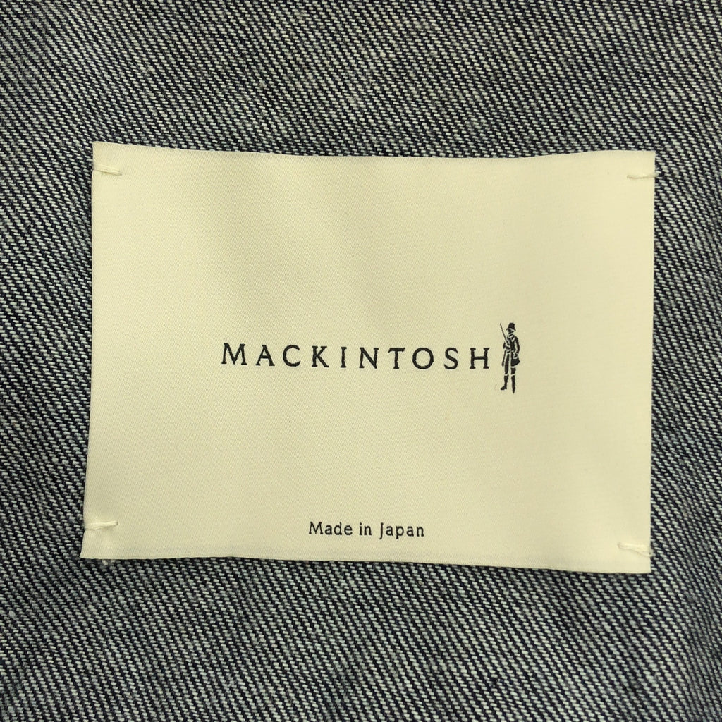 MACKINTOSH / 매킨토시 | 2022SS | × IENA / 예나 별주 / TRABBOCH / 로고 버튼 데님 재킷 | 6 | 여성