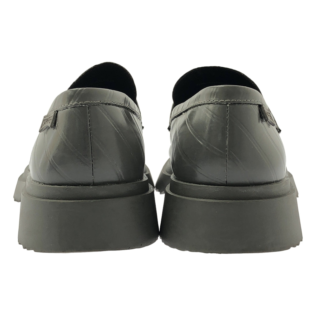 【極美品】CAMPER カンペール　TWINS ツインズ　アシメントリー　41 CAMPER / カンペール | TWINS ツインズ / アシンメトリー エンボス