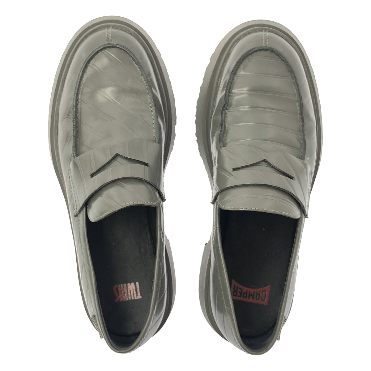 【極美品】CAMPER カンペール　TWINS ツインズ　アシメントリー　41 極美品】CAMPER カンペール TWINS ツインズ アシメントリー 41 CAMPER