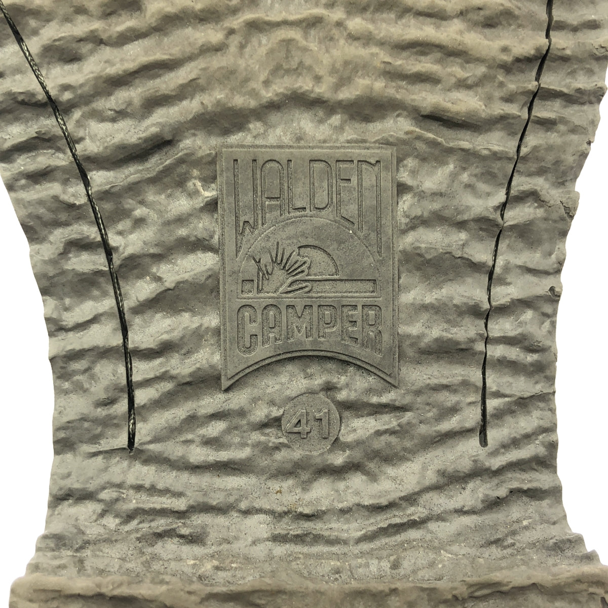 캠퍼 / 캄펠 | TWINS 트윈스 / 비대칭 양각 로퍼 | 41 | 회색 | 남성