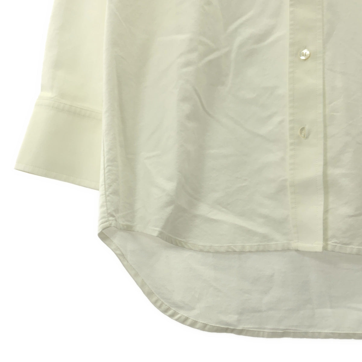 SEVEN TEN 由 MIHO KAWAHITO | 刺繡口袋棉質牛津襯衫 | S碼 | 女款