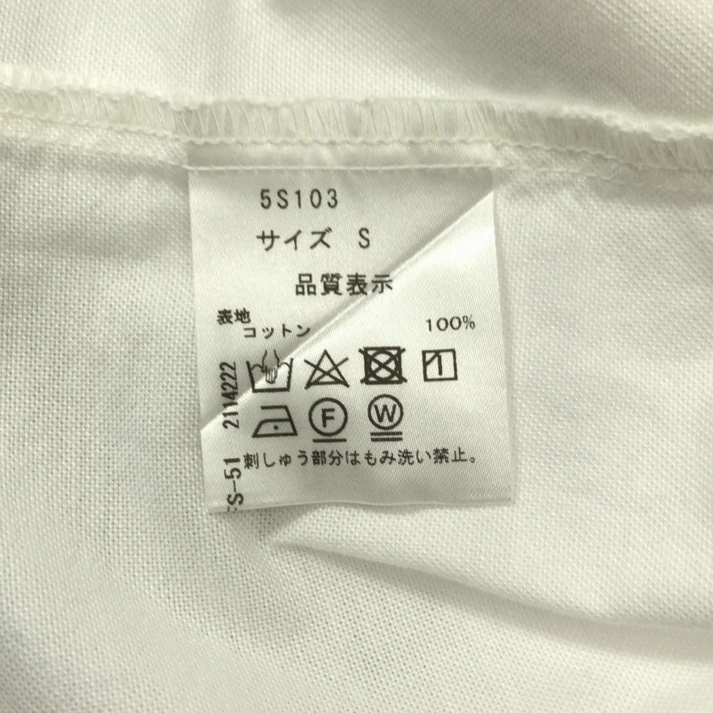 SEVEN TEN 由 MIHO KAWAHITO | 刺繡口袋棉質牛津襯衫 | S碼 | 女款