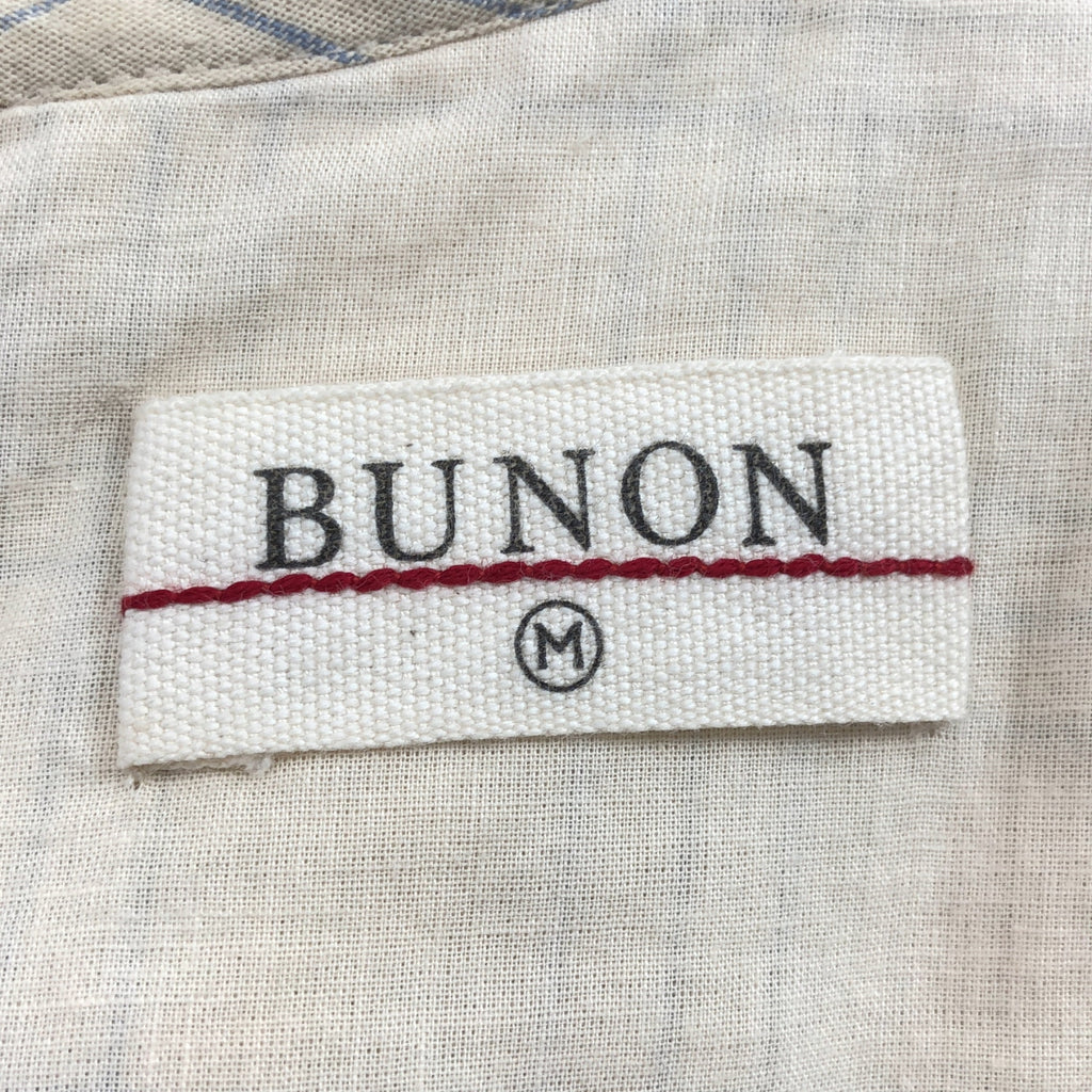 BUNON | 棉質寶石領連身褲 / 全襯裡 | M碼 | 本色 | 女款