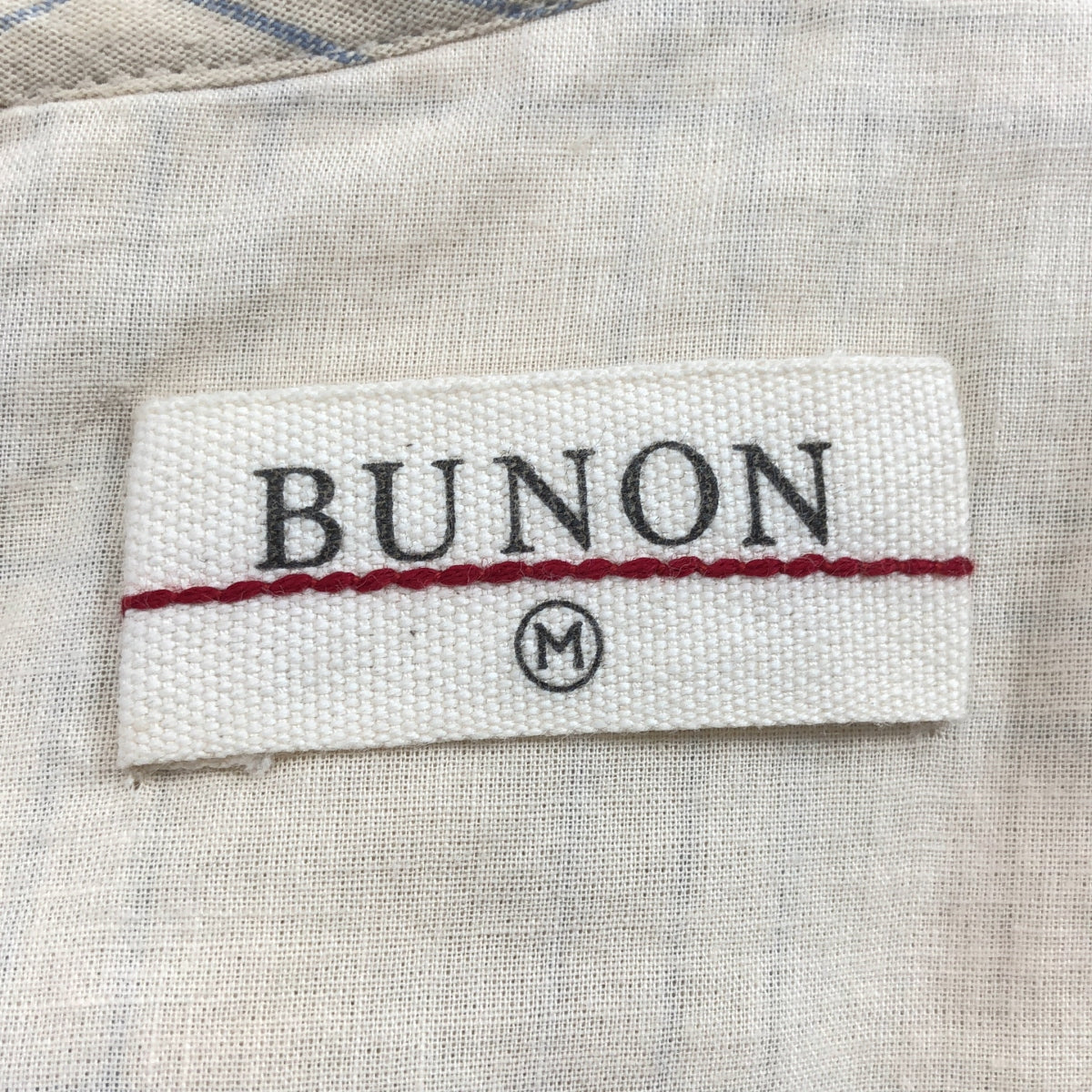 BUNON / ブノン | コットン ビジュー装飾カラー オールインワン / 総裏地 | M | エクリュ | レディース