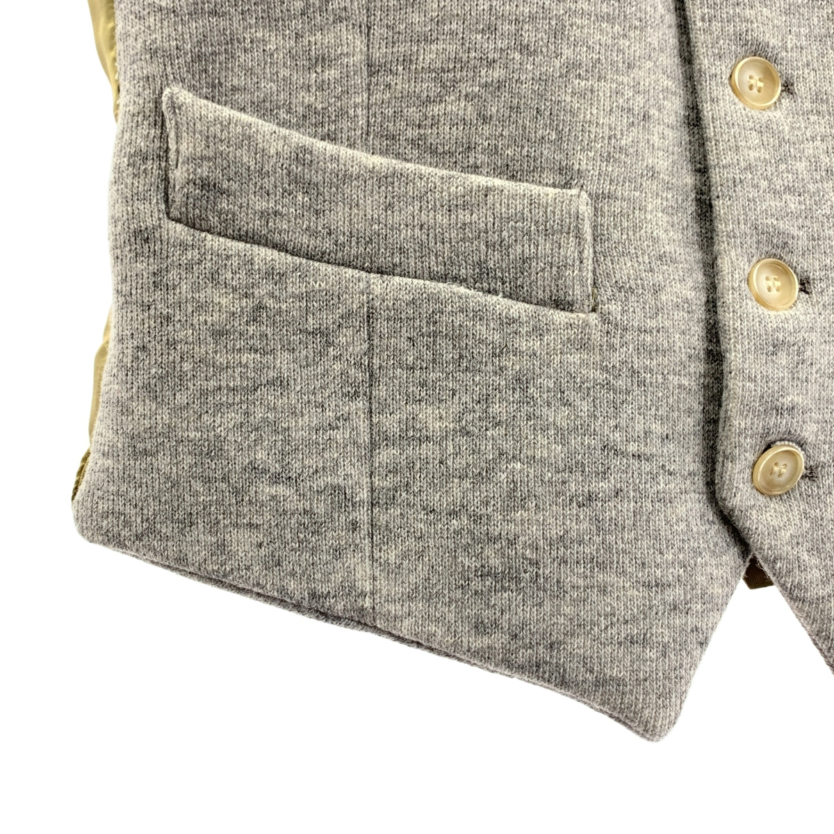 FLANNEL BAY / フランネル ベイ | バックアジャスター ジレ ベスト | 42 | メンズ