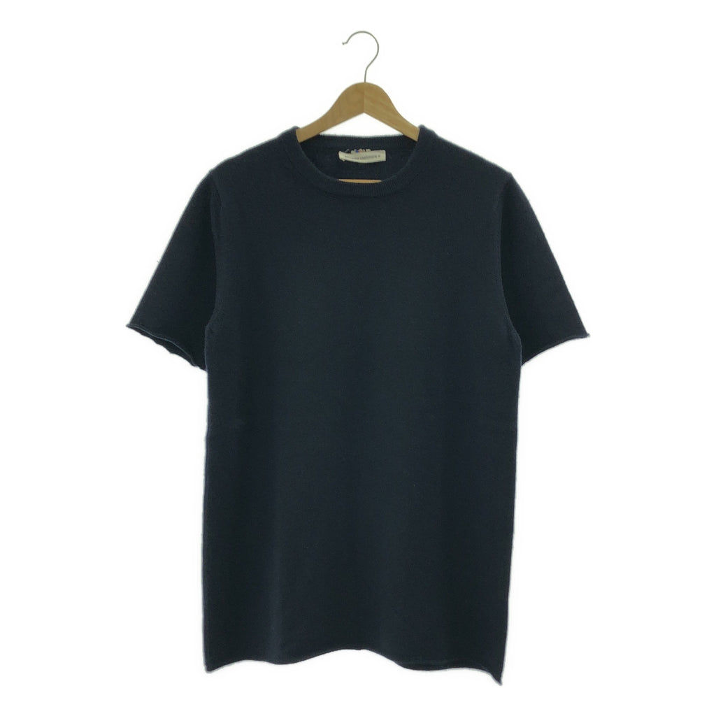 極致羊絨 | 羊絨圓領針織衫 | 海軍藍 | 女款