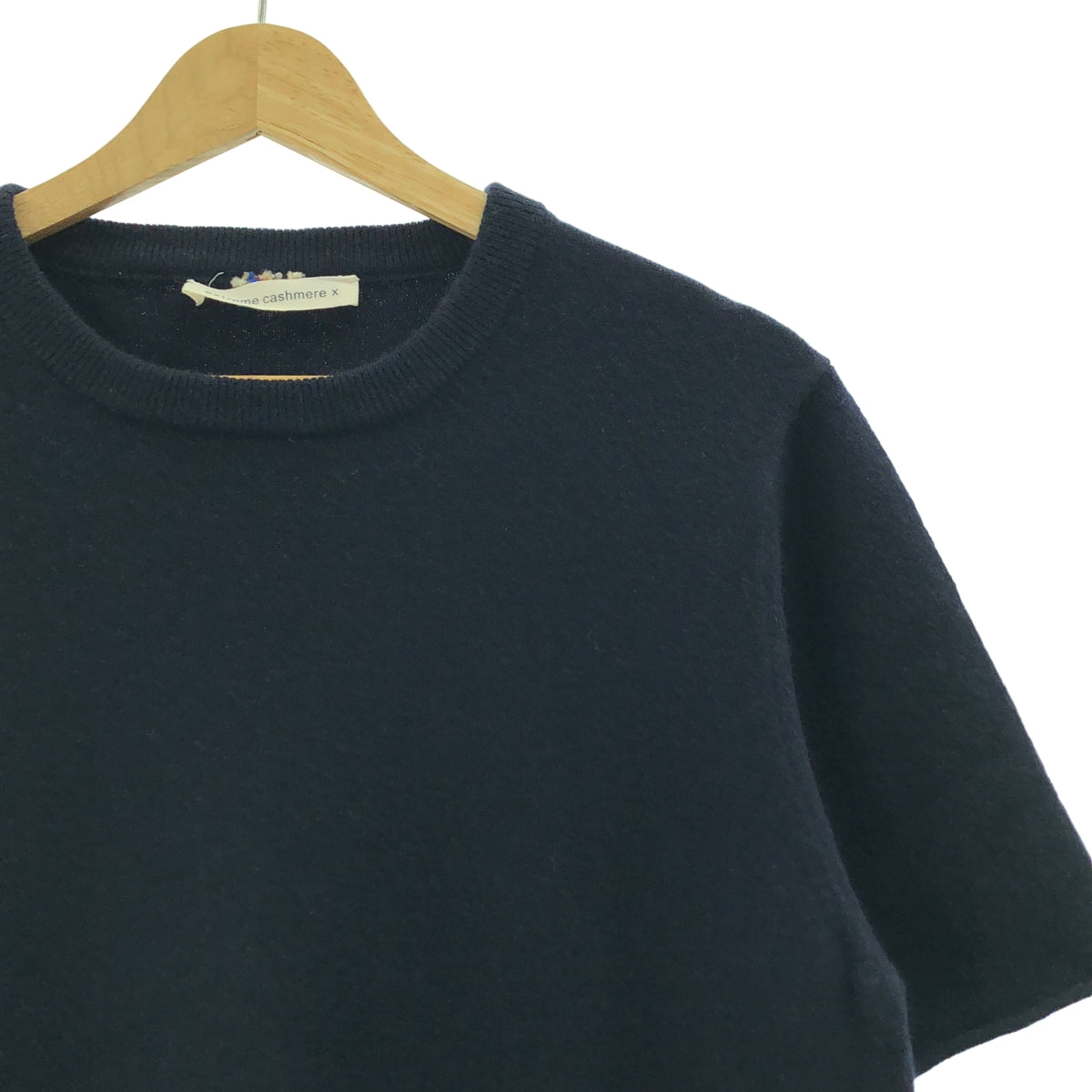 extreme cashmere / エクストリームカシミヤ | カシミヤ クルーネック ニット | ネイビー | レディース