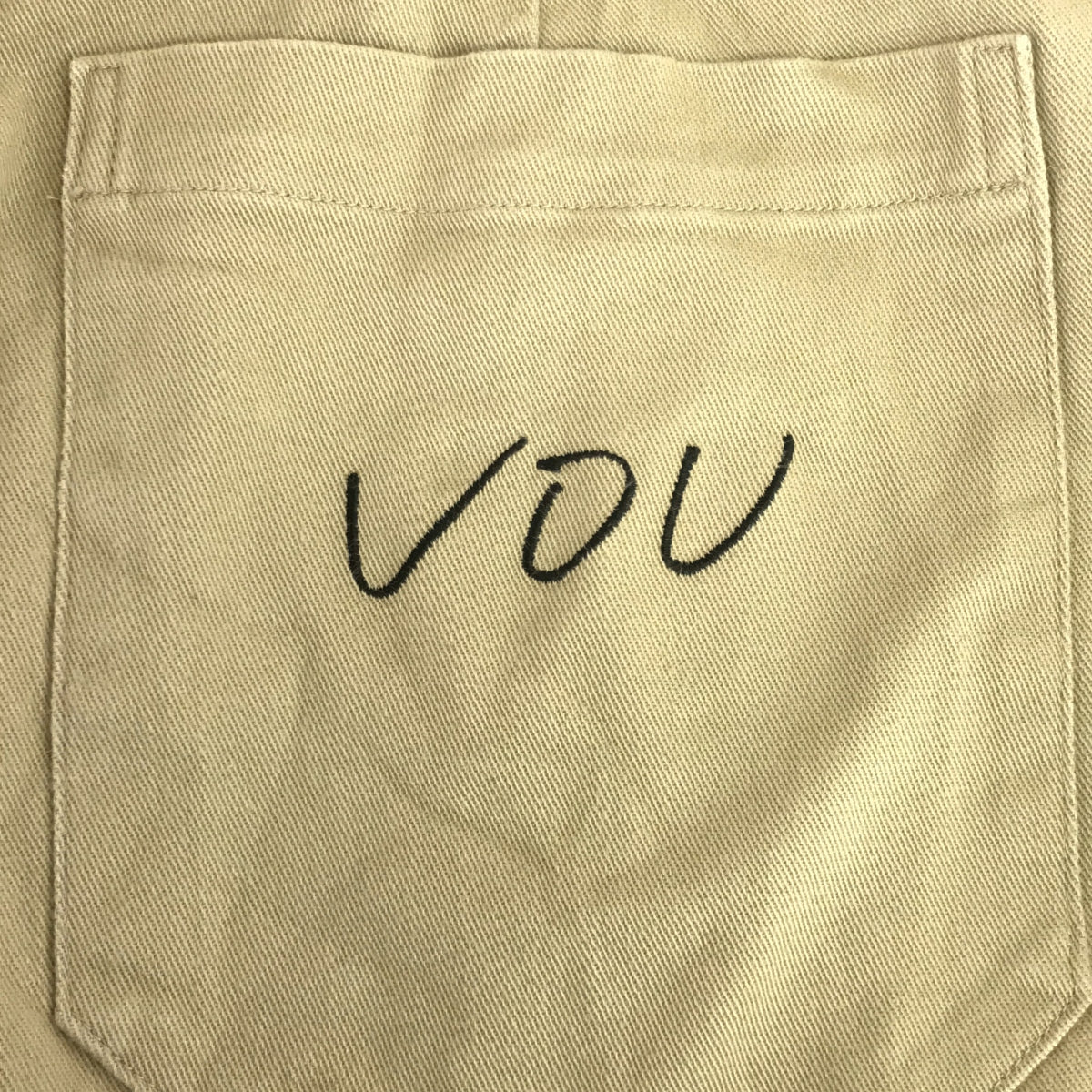 VOU / Bar | Back logo drawstring easy pants | S | Men's