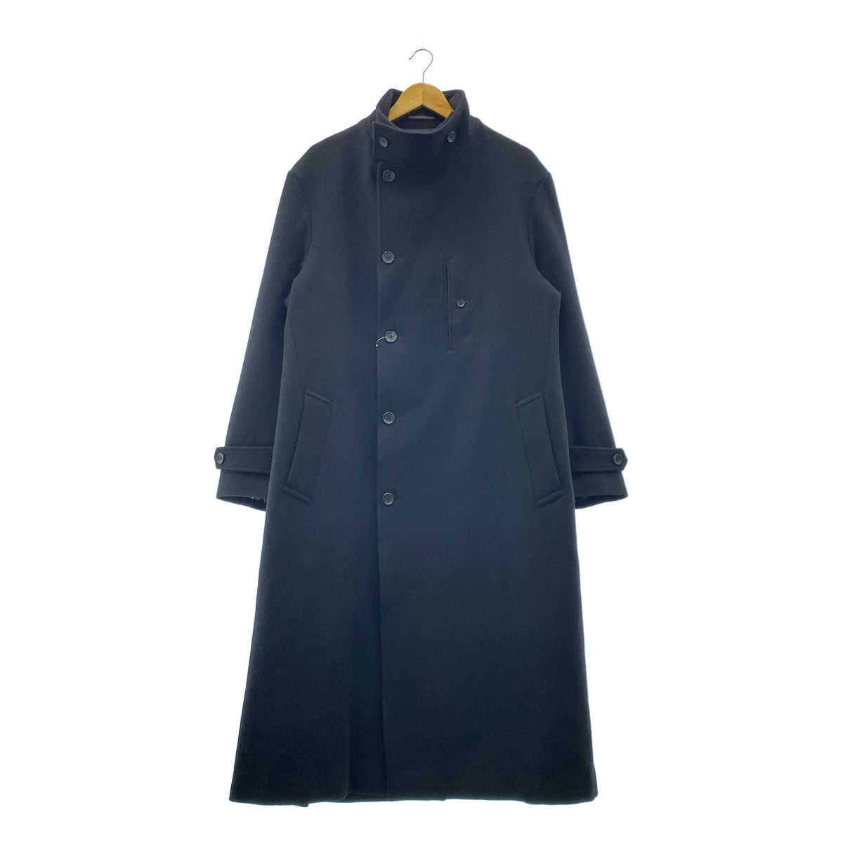 YOHJI YAMAMOTO POUR HOMME / ヨウジヤマモトプールオム | 2022AW | 老虎残夢 刺しゅう ウール混 ダブルブレスト ロングコート | 1 | メンズ