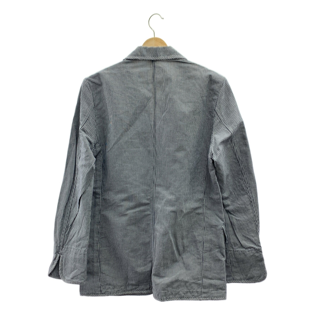 BOGLIOLI / 보리올리 | T.SUZUKI / 스즈키 타쿠치 콜라보 코튼 린넨 깅엄 체크 2B 테일러드 재킷 | S | 남성