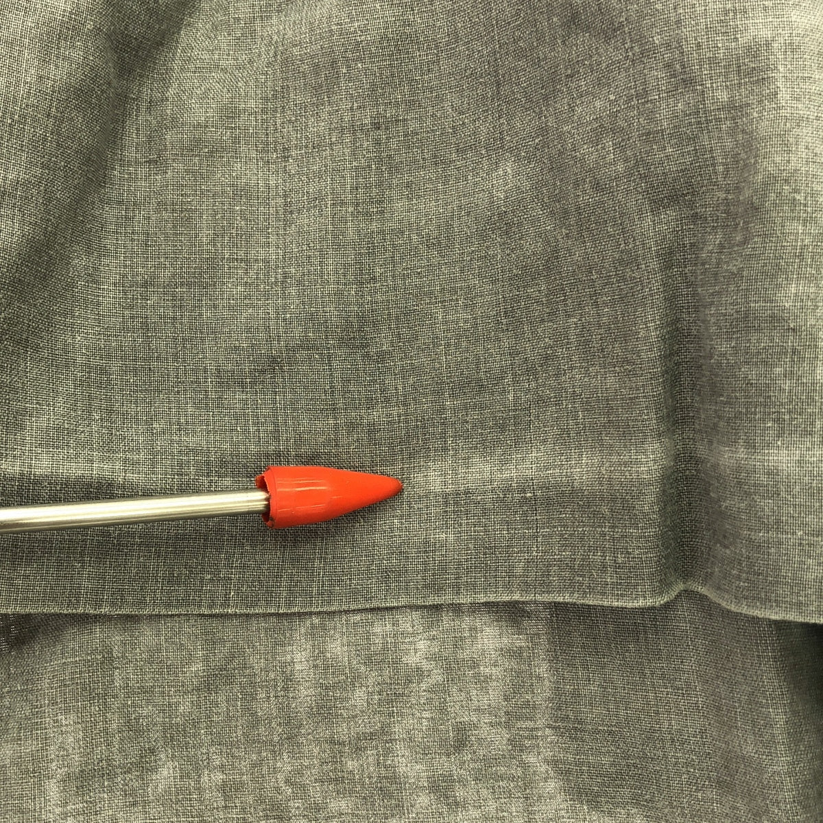 tricot COMME des GARCONS / Tricom De Galson | 2015SS | 제품 염색 변형 백 리본 프릴 오버 블라우스 | M | 회색 | 여성