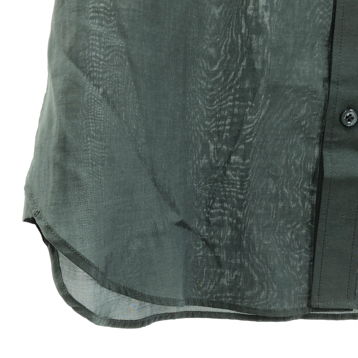 HYKE / 하이크 | 2025SS | TA/C LAWN SHIRT / 트리아세테이트 코튼 셔츠 블라우스 | 01 |