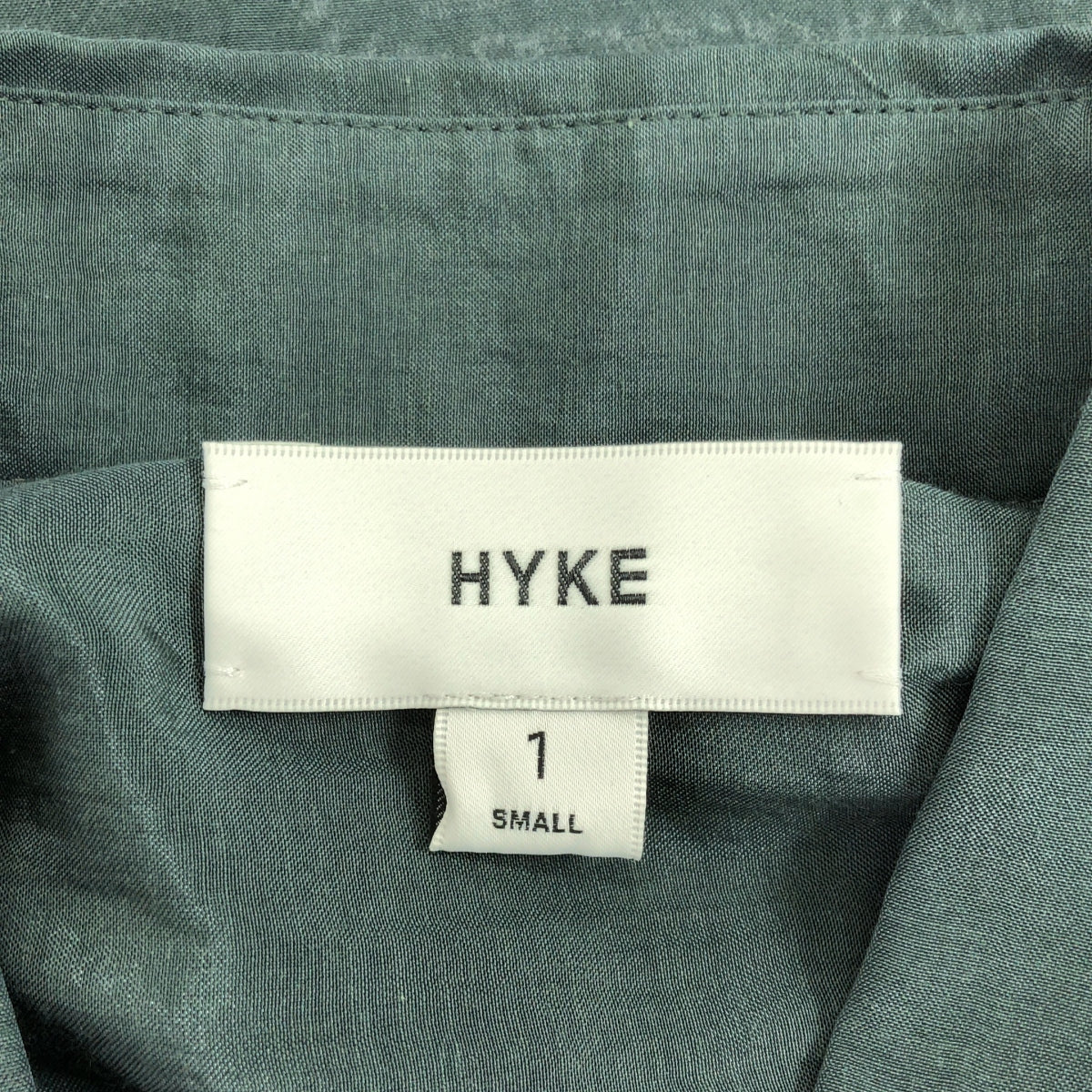 HYKE / 하이크 | 2025SS | TA/C LAWN SHIRT / 트리아세테이트 코튼 셔츠 블라우스 | 01 |