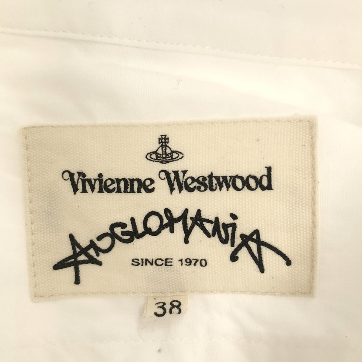 Vivienne Westwood ANGLOMANIA / ヴィヴィアンウエストウッドアングロマニア | フロントプリント ワイドカラーシ – KLD