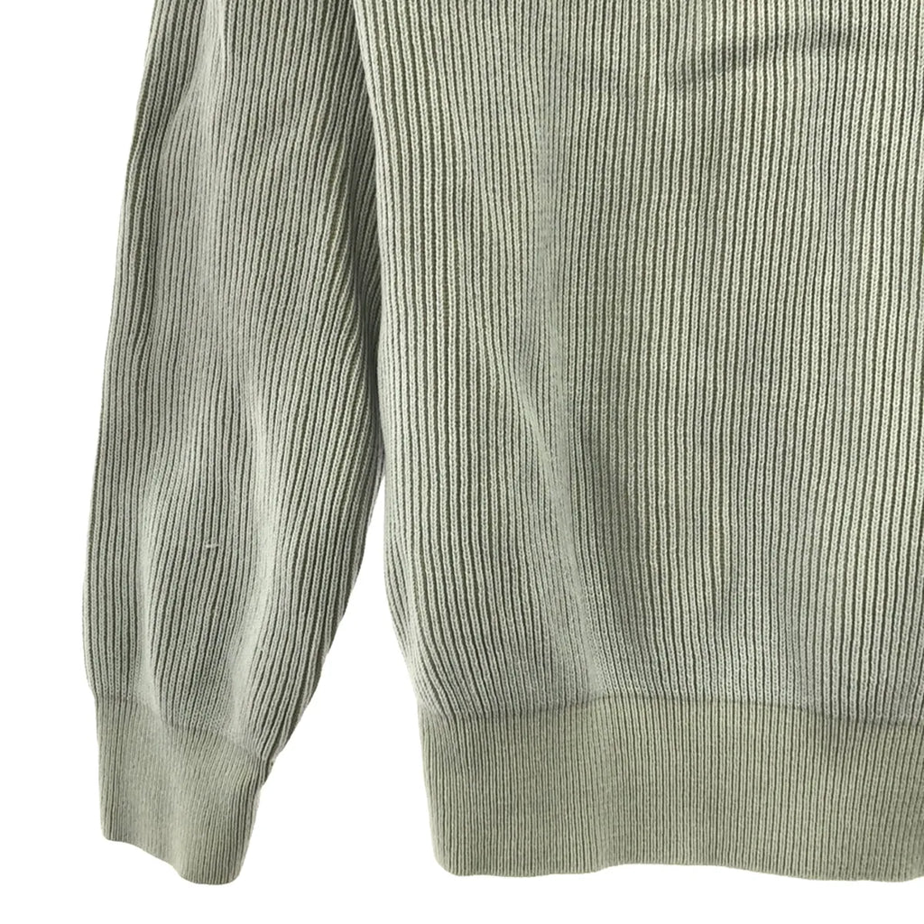 AURALEE / 오라리 | 2020SS | SUPER HARD TWIST RIB KNIT HALF ZIP P / O 슈퍼 하드 트위스트 리브 니트 하프 Zip 풀오버 | 0 | 블루 | 여성