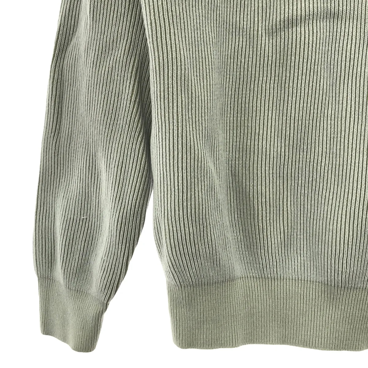 AURALEE / 오라리 | 2020SS | SUPER HARD TWIST RIB KNIT HALF ZIP P / O 슈퍼 하드 트위스트 리브 니트 하프 Zip 풀오버 | 0 | 블루 | 여성