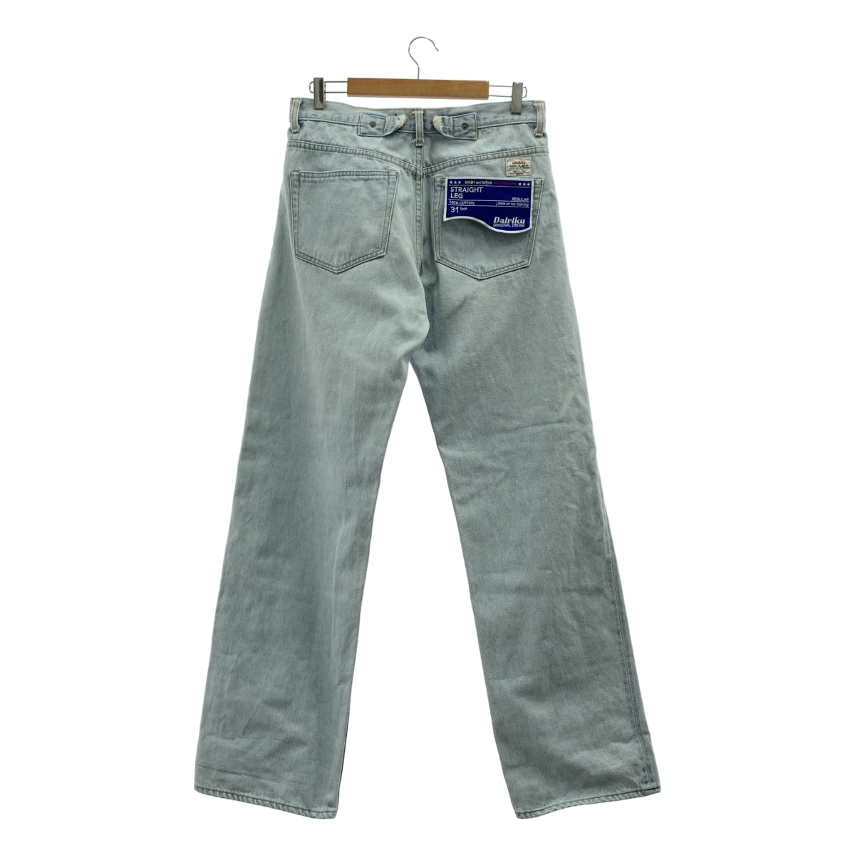 DAIRIKU | 直筒牛仔褲 | 尺寸 31 | 男士